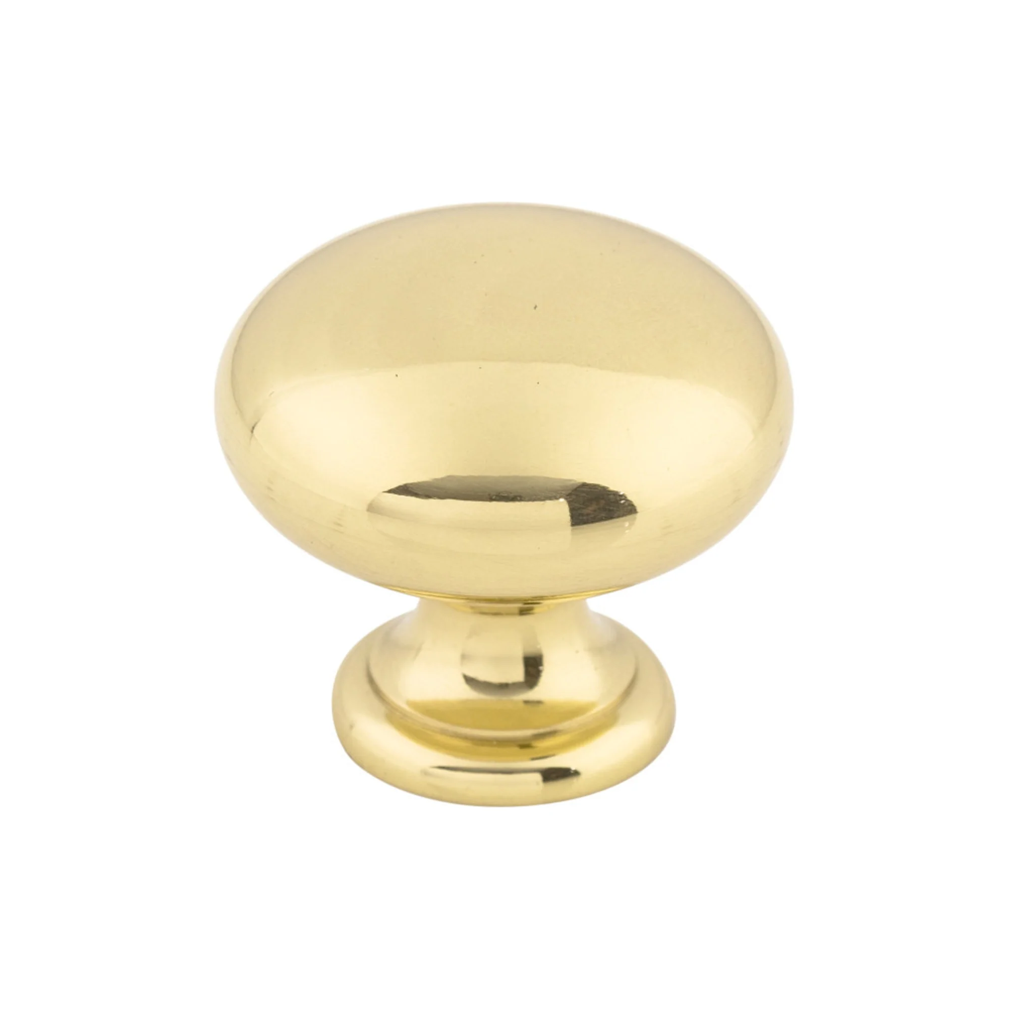 Top Knobs Somerset Knob Polished Brass 1-1/4″ Diameter Mushroom Style