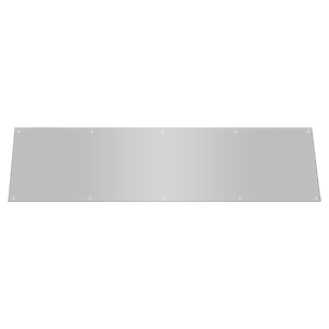 Deltana Kick Plate Stainless Steel Plate