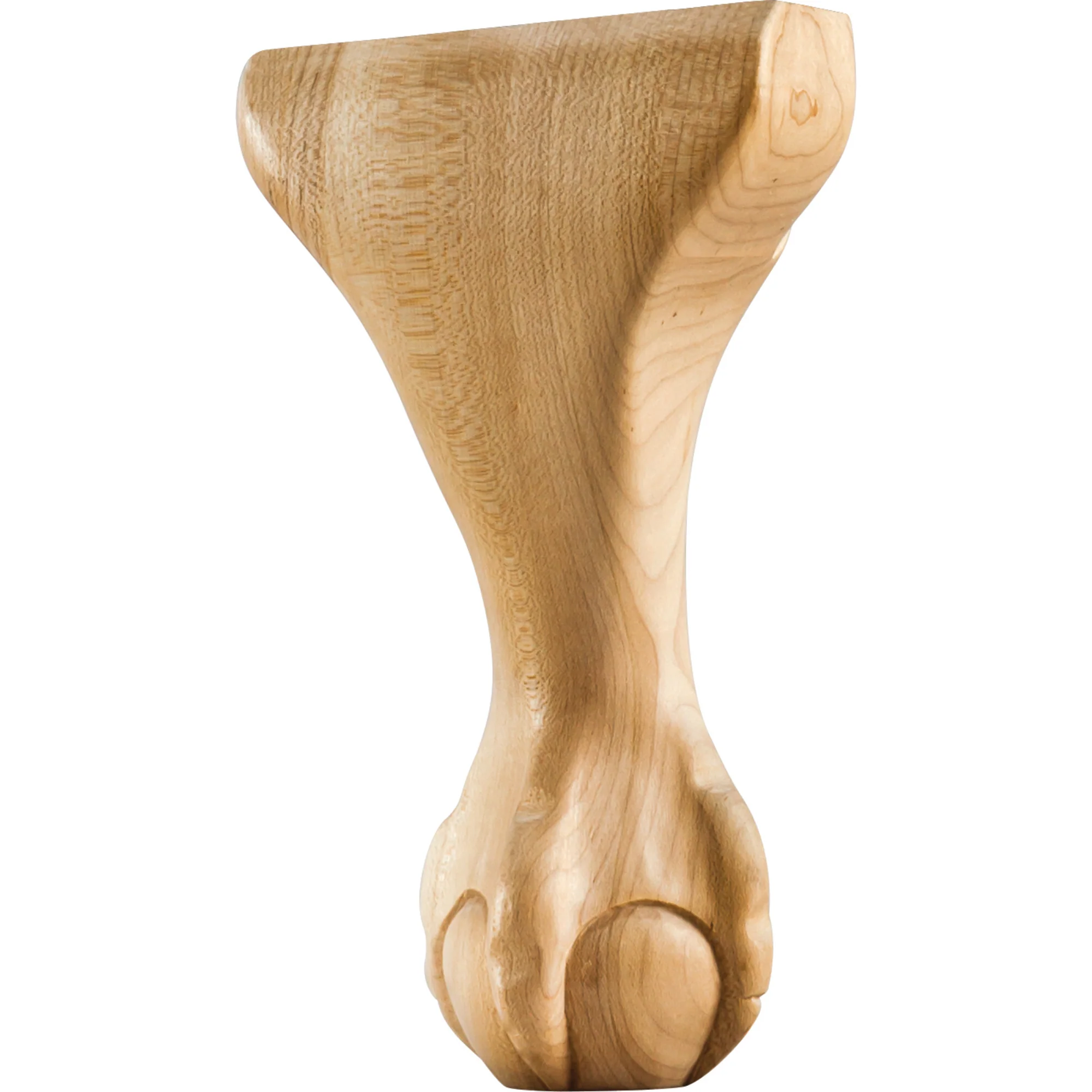 Hardware Resources Center Ball & Claw Leg Maple 8″ Length