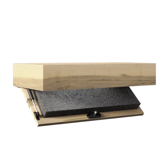 Hide-A-Shelf, Paint Grade Maple