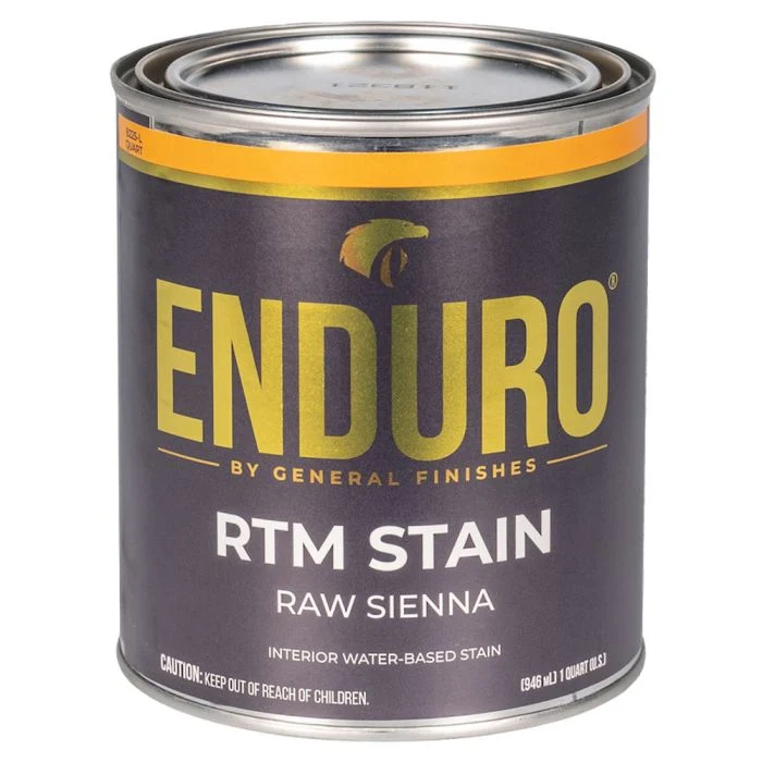 Enduro RTM Stain System, Raw Sienna, Quart