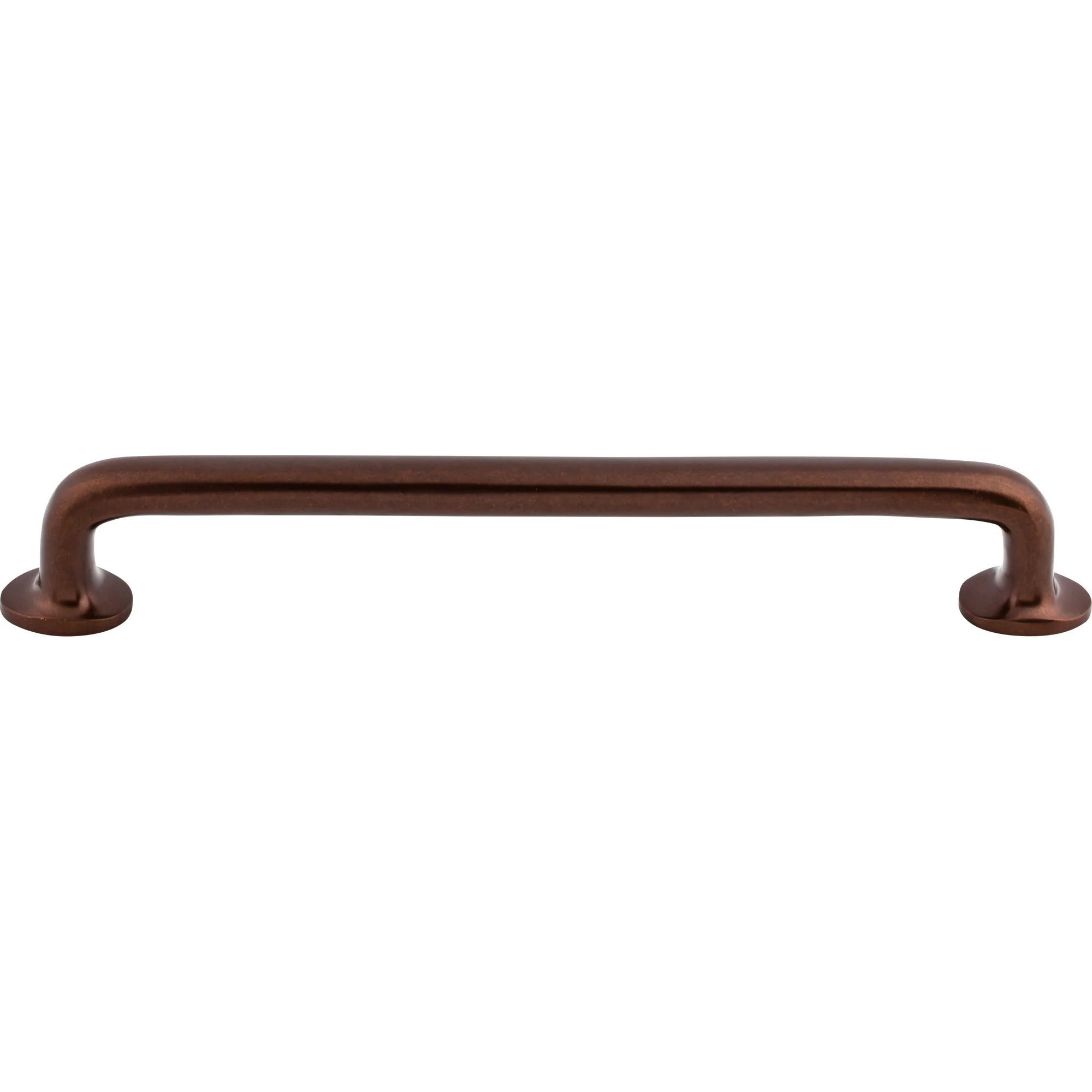Top Knobs Aspen Round Handle Mahogany Bronze 9″ Center to Center