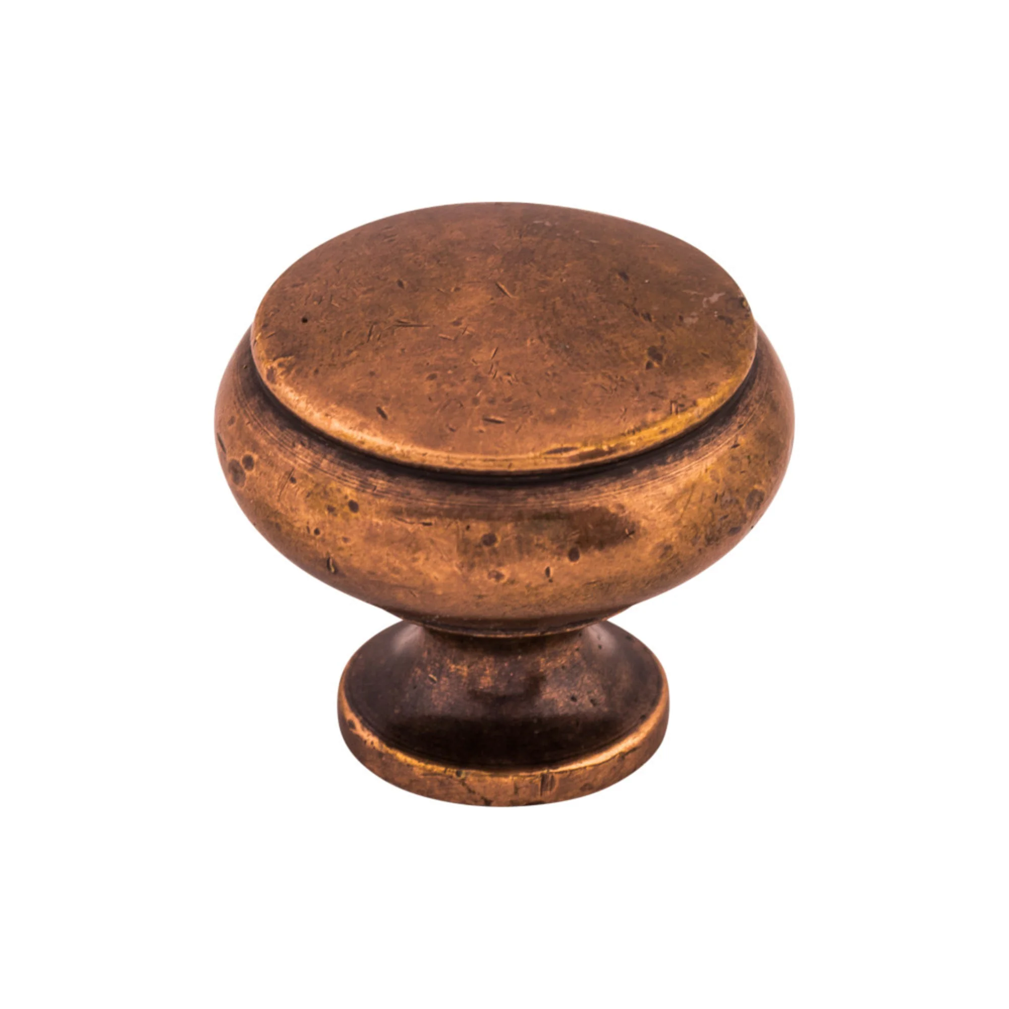 Top Knobs Tuscany Knob Old English Copper 1-1/4″ Diameter Cumberland Style