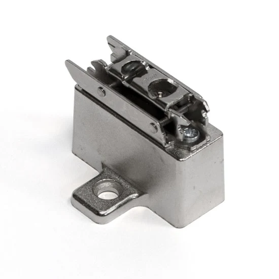 Blum Clip Wing Mounting Plate Cam Height Adjustable Screw-On Nickel Finish, 29 mm