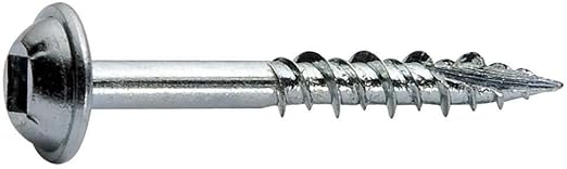 Kreg #7 x 1-1/4″ Hi-Lo Thread Washer Head Pocket Hole Screw