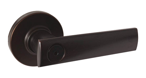 Kwikset Vedani Signature Series door lever in Venetian Bronze finish