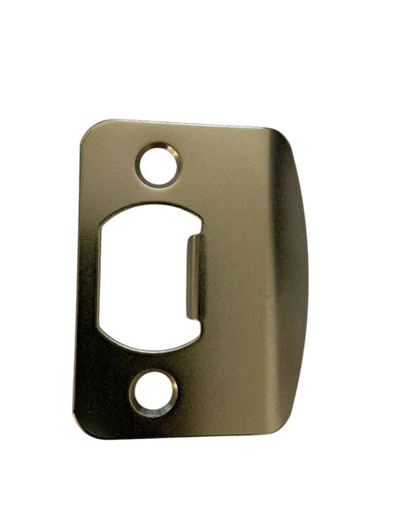 Satin nickel Round orner Strike Plate